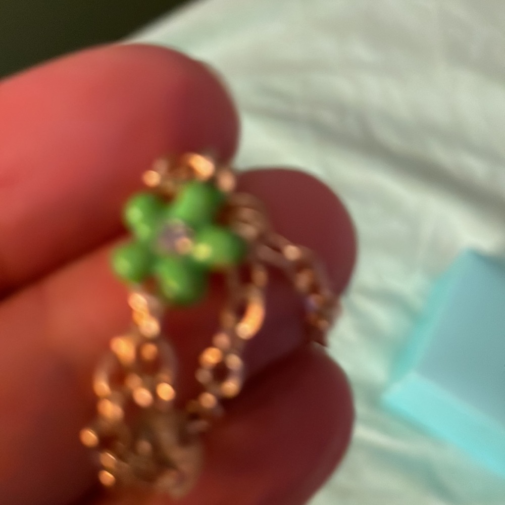 Betsey Johnson Easter bunny fairy necklace nwt - Picture 4 of 5